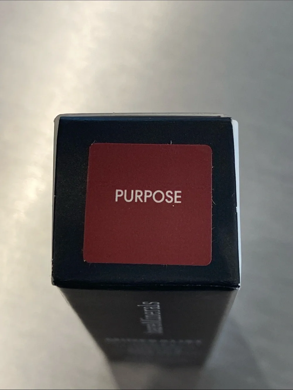 bareMinerals Mineralist Hydra-smoothing Lipstick Purpose NIB .12 oz